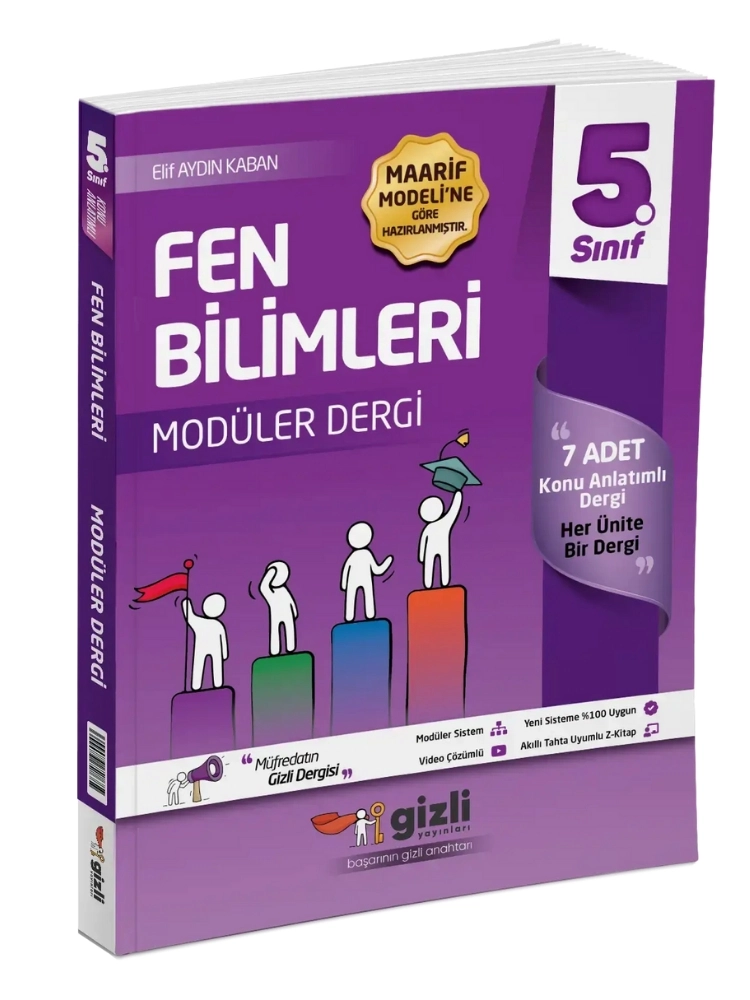 5. Sınıf Fen Bilimleri Müfredatın Gizli Dergisi - Gizli Yayınları