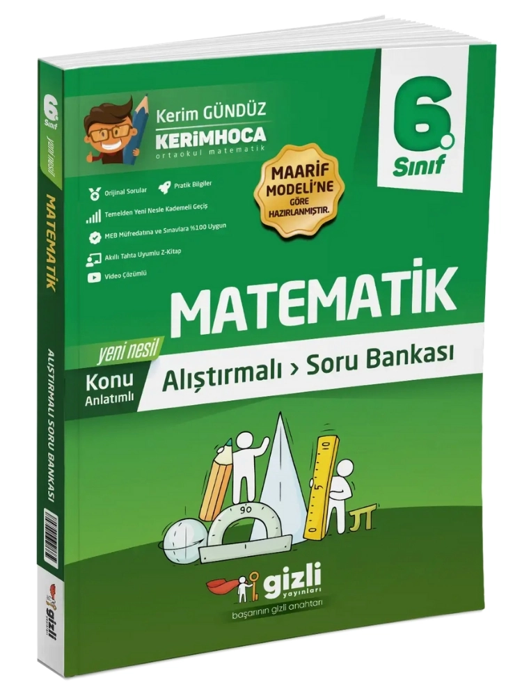 6. Sınıf Matematik Konu Anlatımlı Alıştırmalı Soru Bankası