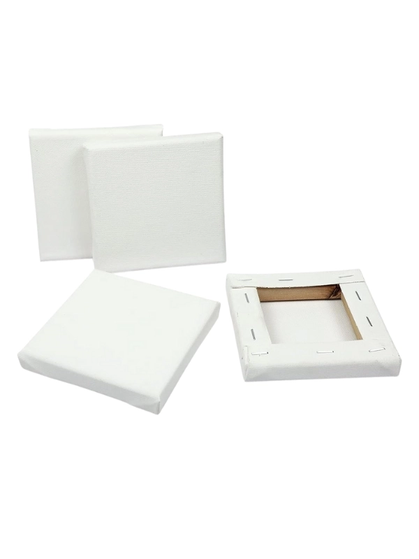 Magic Art 12x12 cm Kanvas Tuval %80 Pamuk Kanvas - 220gr/m2 Gramaj -  2’li Set