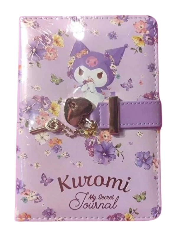 Victoria’s Journals Kuromi Kalp Kilitli Günlük A6 192 Sayfa 525-217