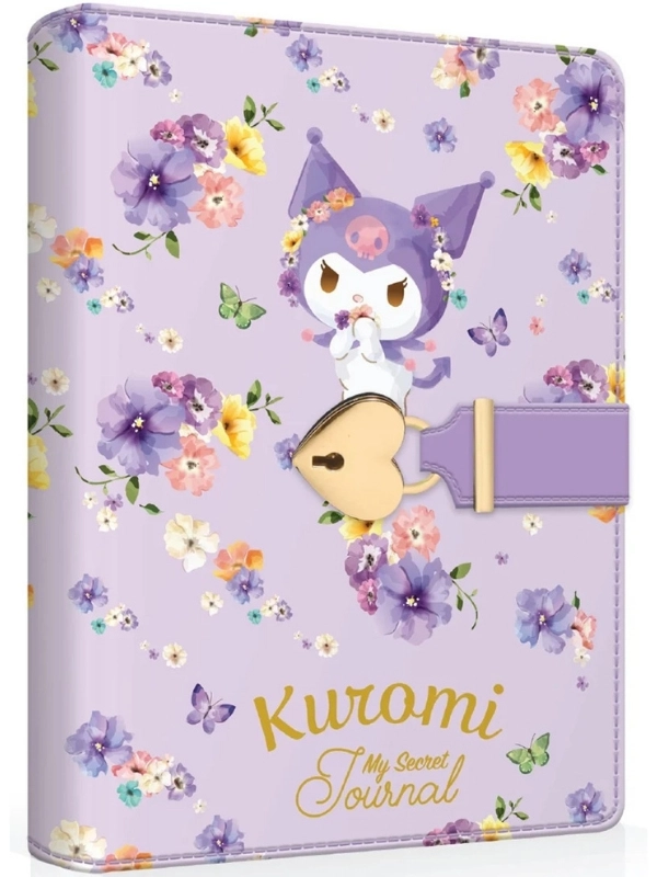 Victoria’s Journals Kuromi Kalp Kilitli Günlük A6 192 Sayfa 525-217