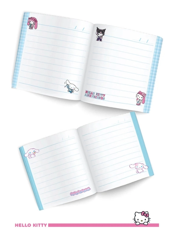 Victoria’s Journals Kuromi Kalp Kilitli Günlük A6 192 Sayfa 525-217
