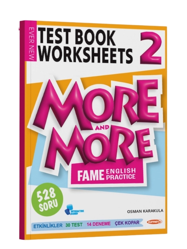 MORE & MORE İLKOKUL 2.SINIF WORKSHEETS TEST BOOK 