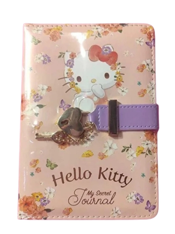 Victoria’s Journals Hello Kitty Kalp Kilitli Günlük A6 Defter 192 sayfa 80 gram 525-2020