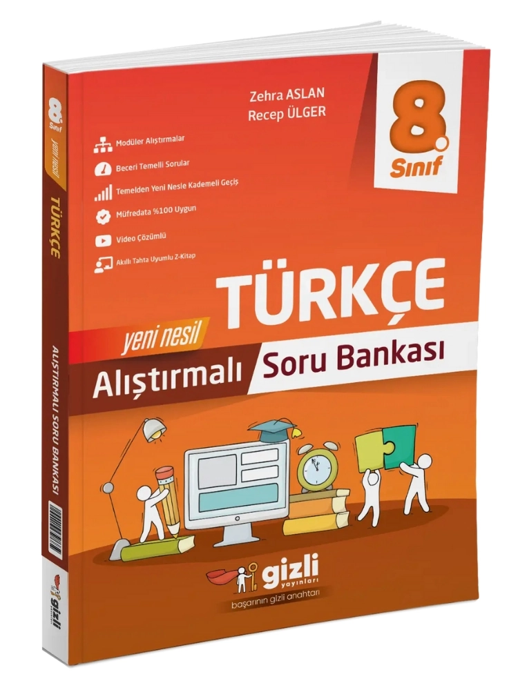8. Sınıf  LGS Türkçe Konu Anlatımlı Alıştırmalı Soru Bankası