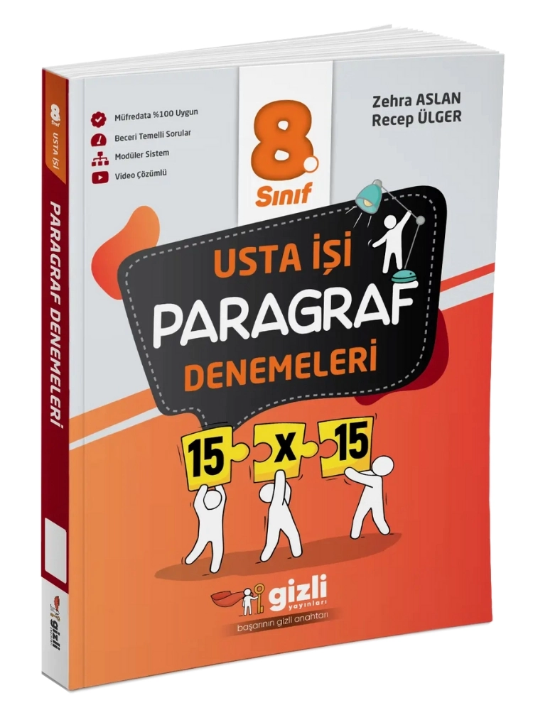 8. Sınıf LGS Usta İşi Paragraf Denemeleri