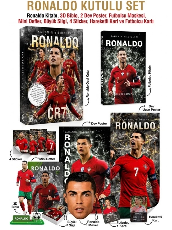 Ronaldo Özel Kutulu Set – Sahanın Yıldızları