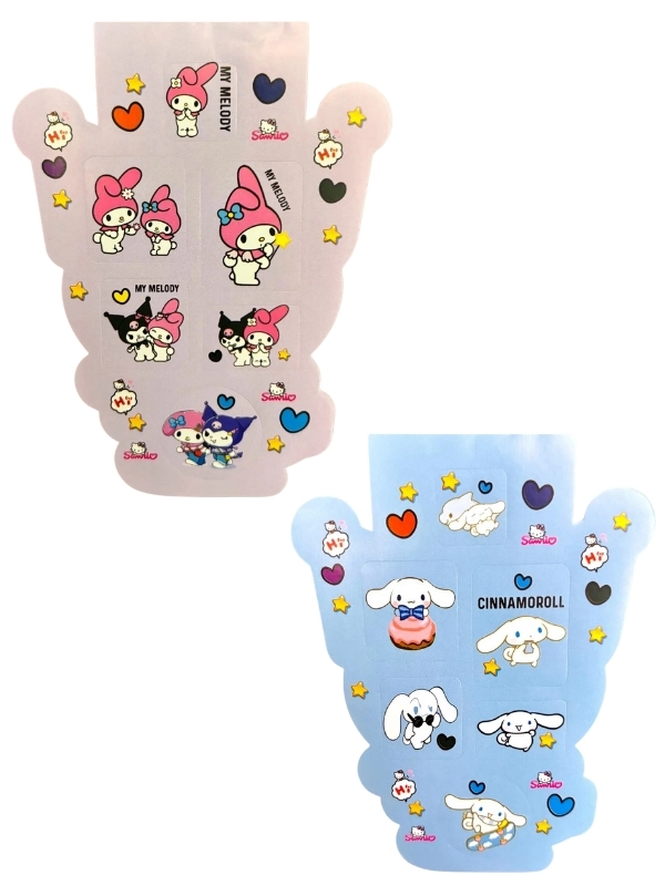 Kuromi Şeklinde 16 Cm 8 Sayfa Kuromi Hello Kitty Sticker Defteri