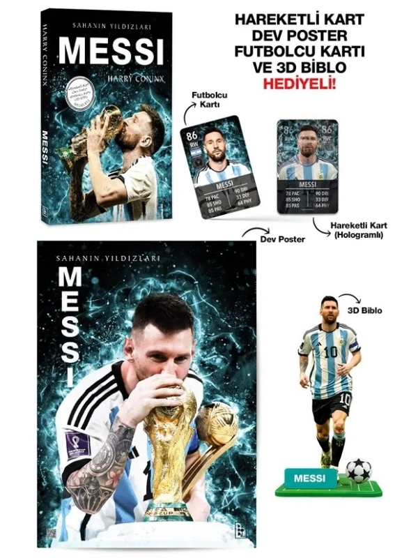 Messi Özel Kutulu Set – Sahanın Yıldızları