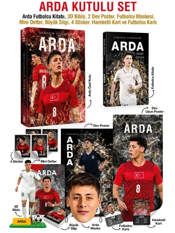 Arda Özel Kutulu Set – Sahanın Yıldızları
