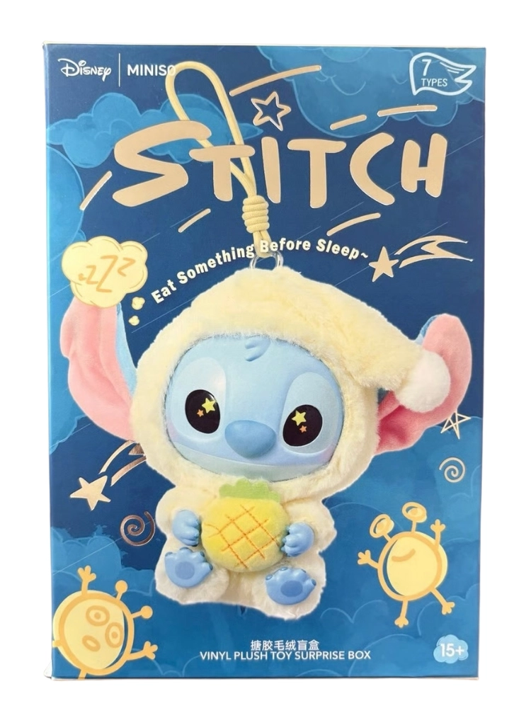  Stitch Eat Something Before Sleep Serisi Peluş Sürpriz Kutu