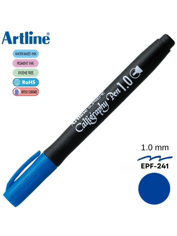 Artline Supreme Kaligrafi Kalemi 1.0 Mavi EPF-241