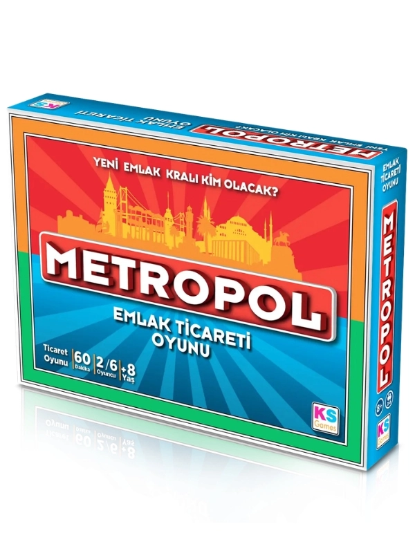 KS Games Metropol Emlak Ticaret Kutu Oyunu