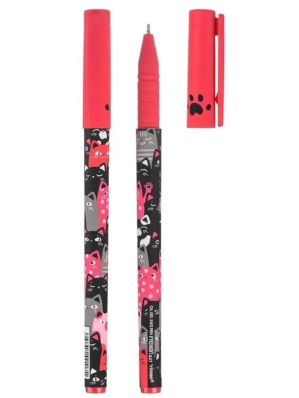 Vinson Desenli Jel Kalem Kedi 0,7Mm A27 Cat
