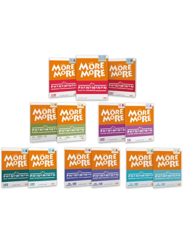 YKS DİL İNGİLİZCE MORE & MORE PHENOMENON SET (13 KİTAP + ANSWER KEY)