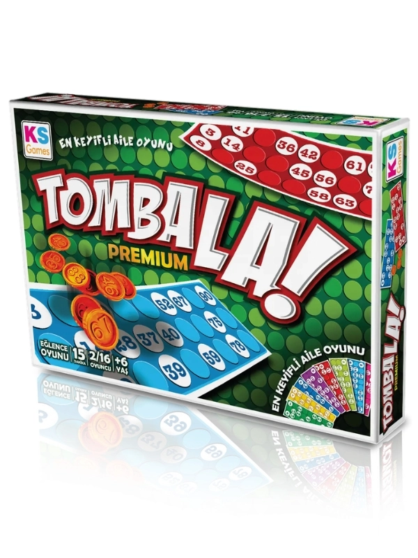 KS Games Lüx Tombala Yılbaşı Eğlenceli Kutu Oyunu