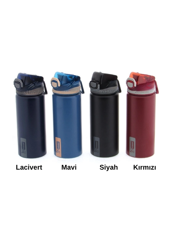Mikro 600 ml Aliminyum Matara Mt-2520 Siyah