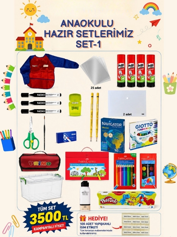Anaokulu Hazır Set 1