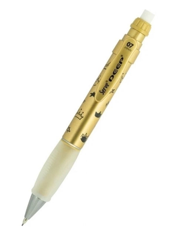 Serve Deep Versatil Kalem Sketch Serisi 0.7mm – Metalik M. Royal Gold - Crown