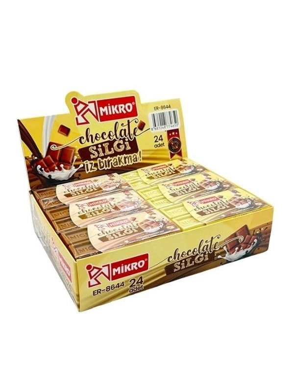 Mikro Kokulu Çikolata Silgi ER-8644 Kahverengi