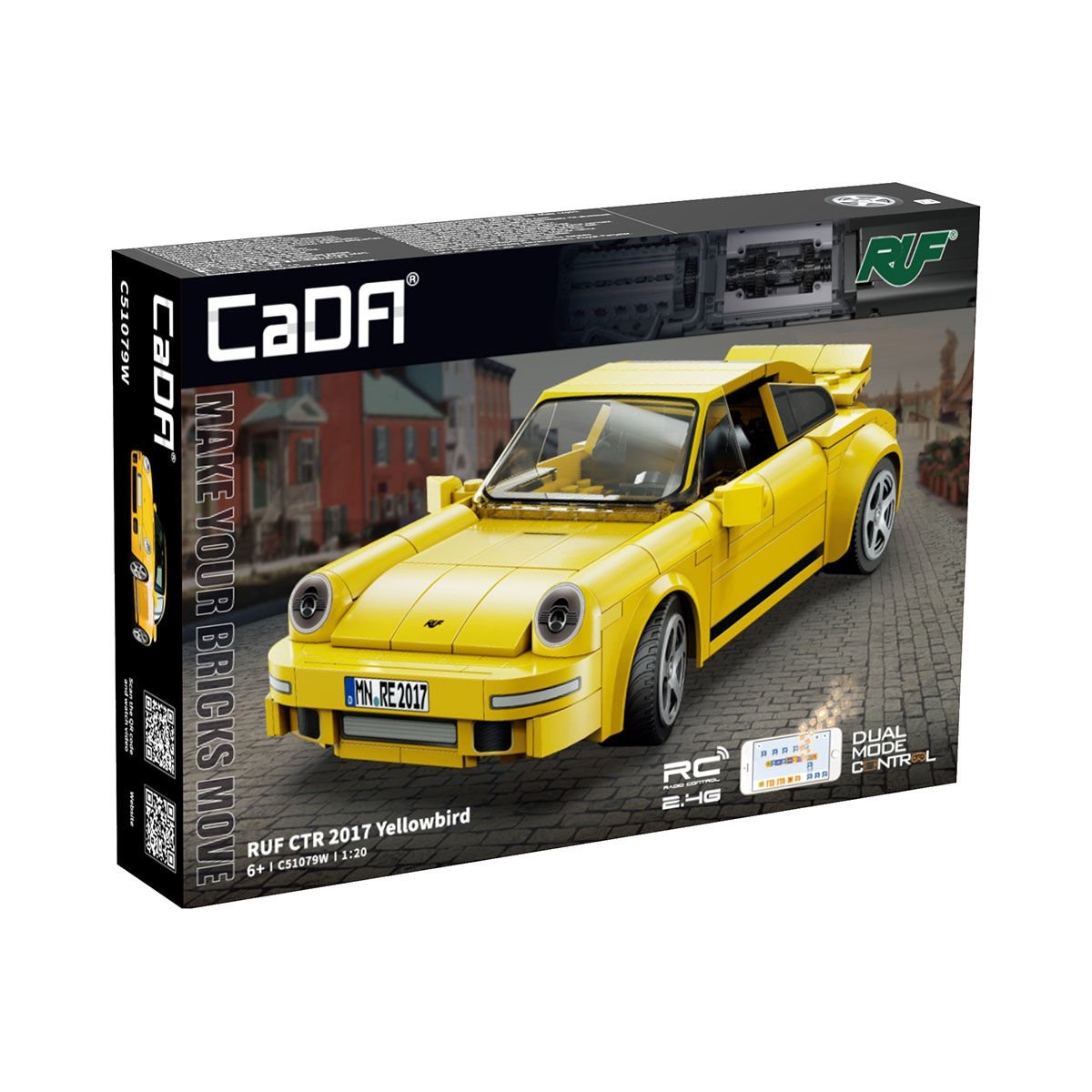 Vagonlife Cada RUF CTR 2017 Yellowbird Blok Seti 222 Parça C51079W