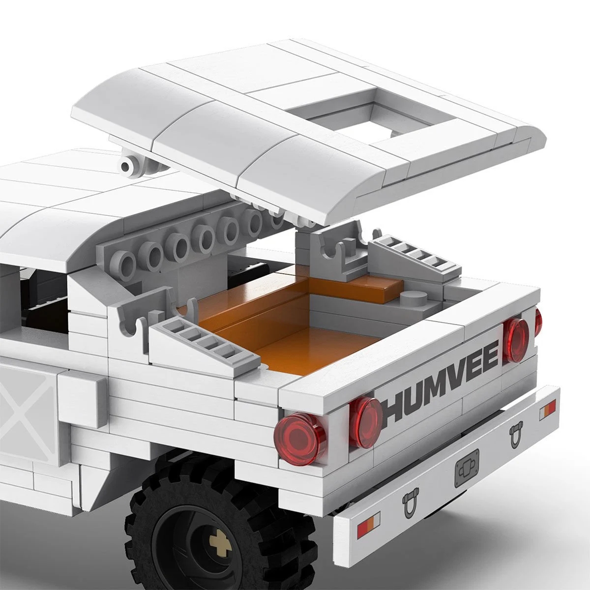Vagonlife Cada Humvee Jeep Blok Seti 328 Parça C55022W