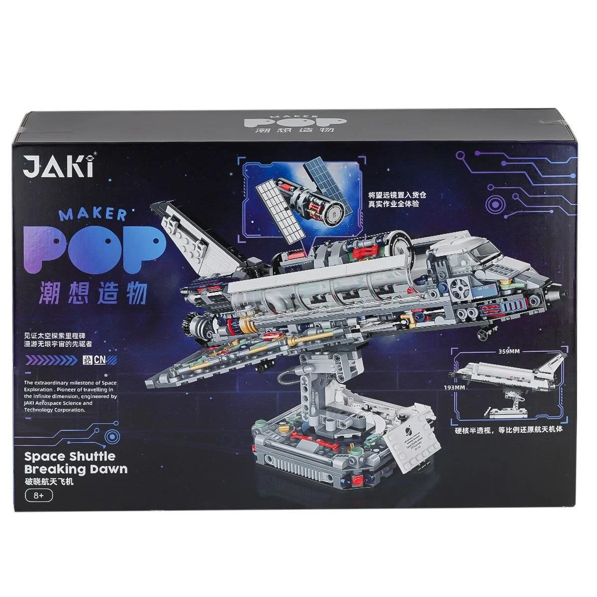 Jaki Jk8502 Maker Pop Oyuncak Uzay Gemisi Blok Seti Vagonlife Uzay Serisi