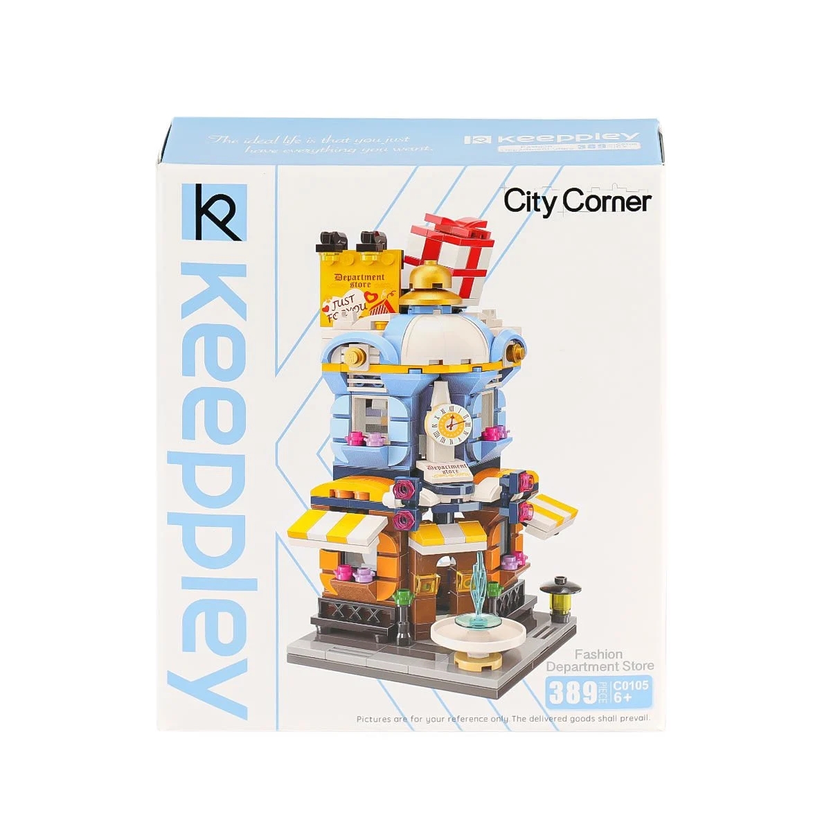 Vagoonlife Keeppley City Corner Fashion Department Store Moda Mağazası Yapı Blokları Oyuncak Seti KP0105