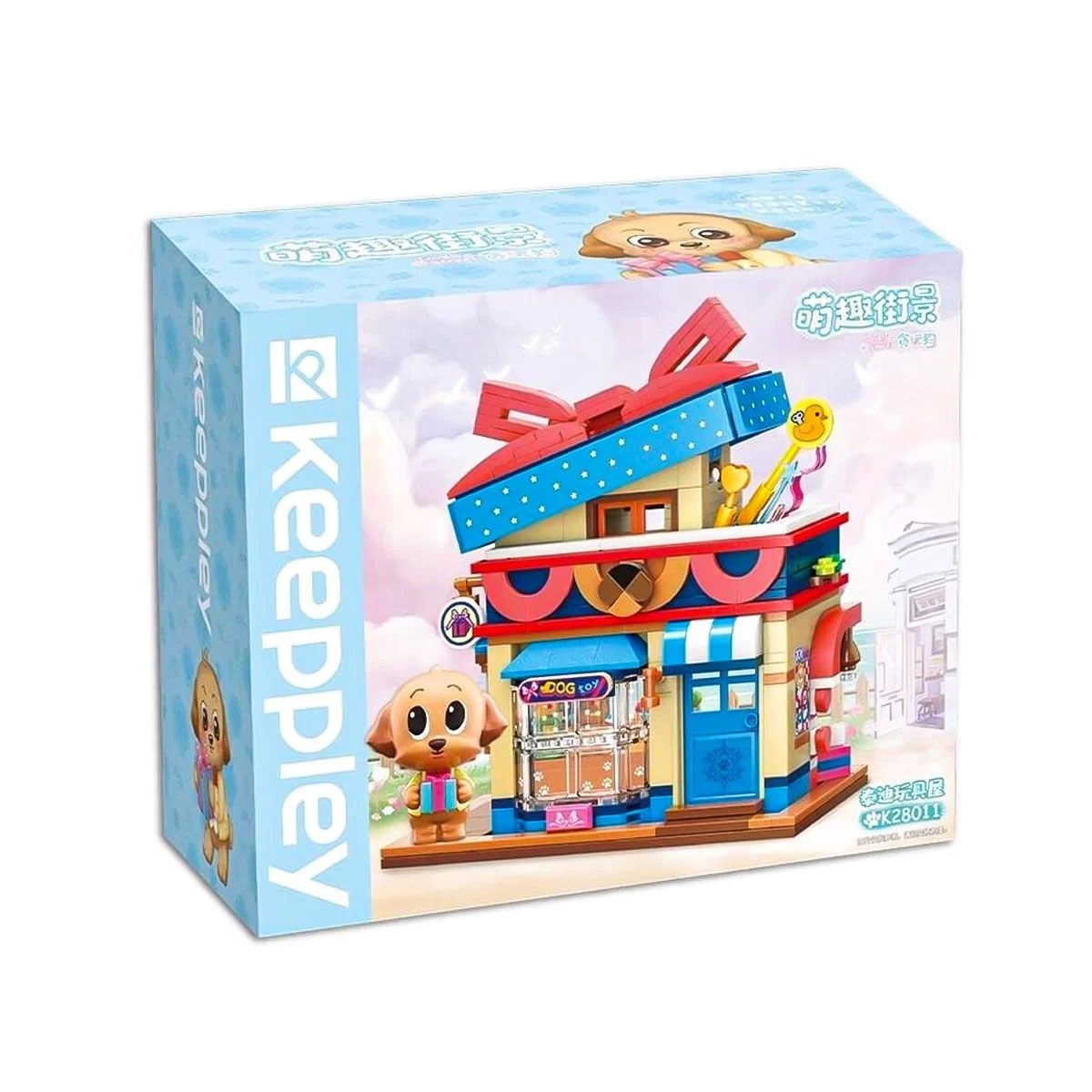 Vagonlife Keeppley Lovely Street Poodle Toy Store Poodle Oyuncak Dükkanı Yapı Blokları Oyuncak Seti K28011