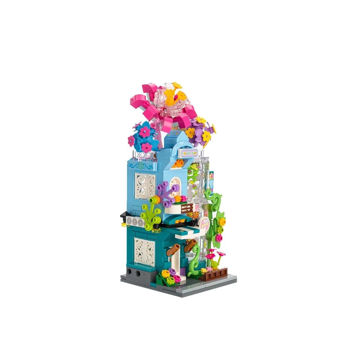 Vagonlife Keeppley City Corner Flower House Çiçek Evi Yapı Blokları Oyuncak Seti K28016