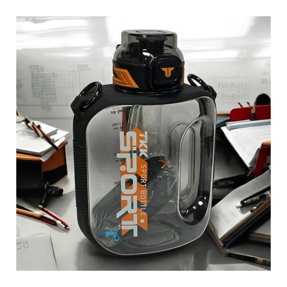 Vagonlife TTK Sporcu Matarası T1022 1600 ml Siyah
