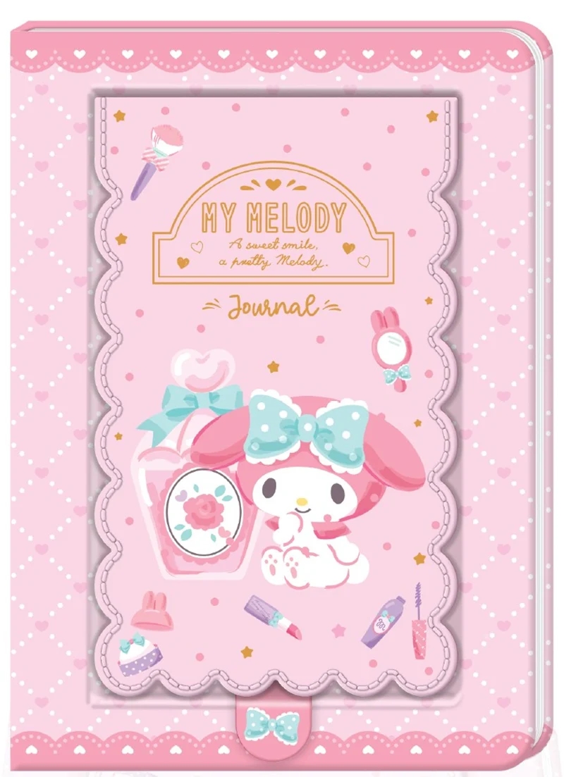 Victoria’s Journals My Melody Sert Kapaklı Aynalı Günlük / Not Defteri A6 192 Sayfa 525-2089