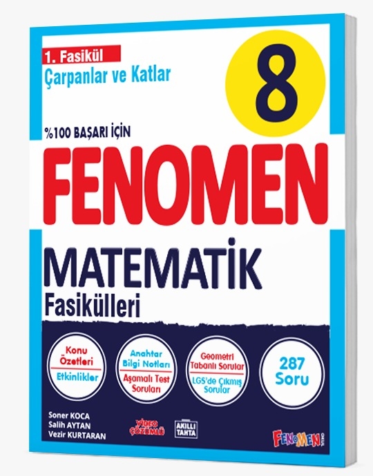 FENOMEN 8 MATEMATİK 1.FASİKÜL (ÇARPANLAR VE KATLAR)