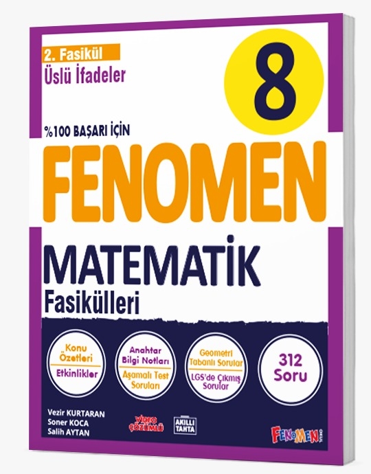 FENOMEN 8 MATEMATİK 2.FASİKÜL (ÜSLÜ İFADELER)