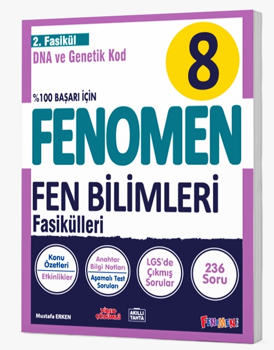 FENOMEN 8 FEN BİLİMLERİ 2.FASİKÜL (DNA VE GENETİK KOD)