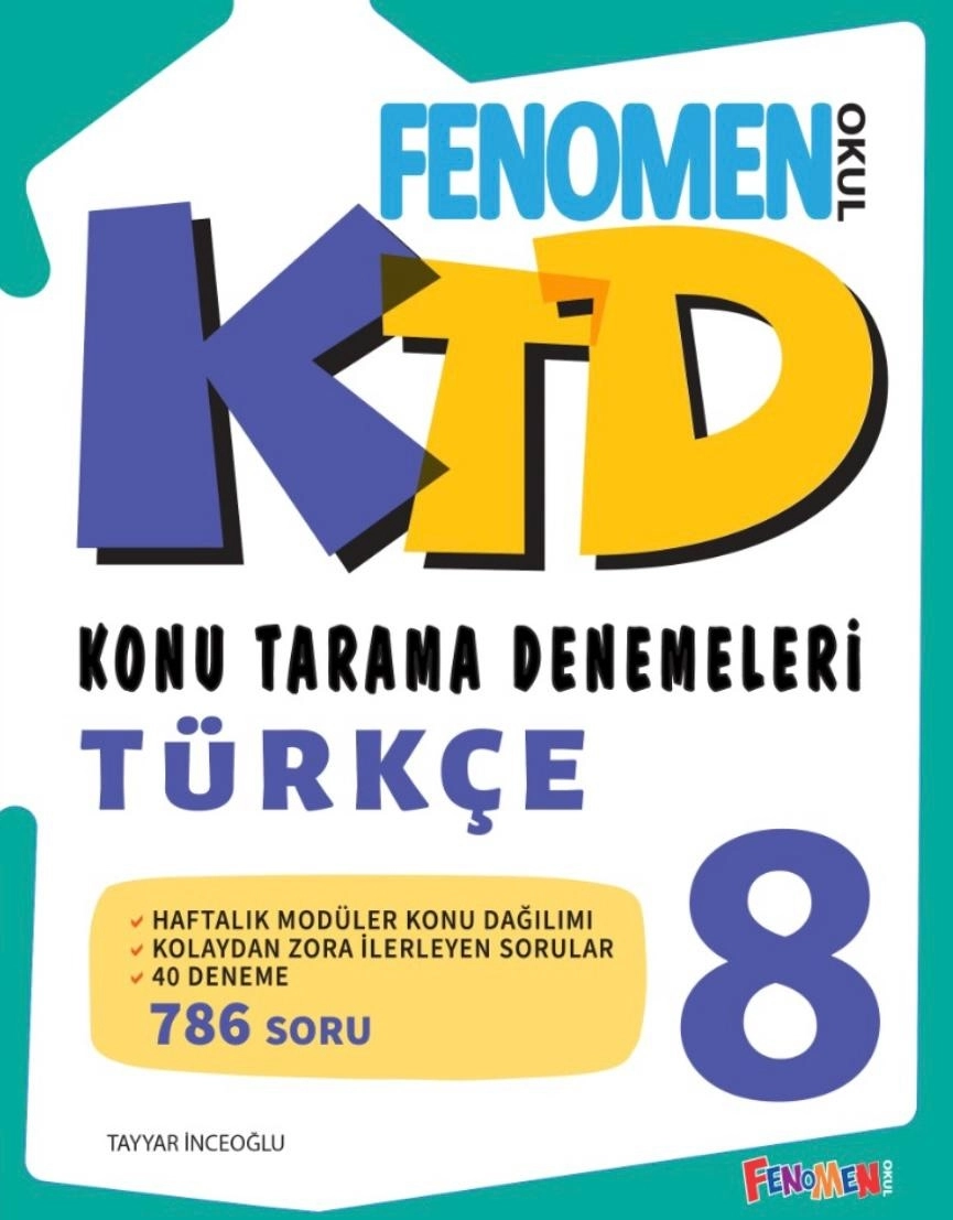 Fenomen 8. Sınıf 4 Kitap Süper Set - Her Güne Bir Paragraf - Fen Bilimleri Konu Tarama Denemeleri- Türkçe Konu Tarama Denemeleri - Matematik Konu Tarama Denemeleri