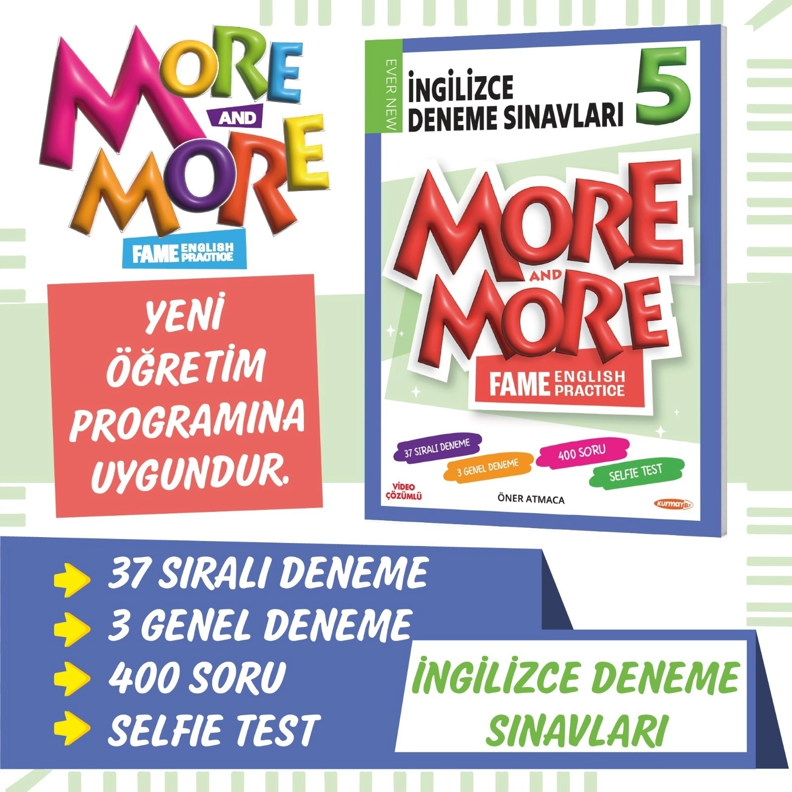 More & More 5. Sınıf Selfie Test İngilizce Deneme Sınavları