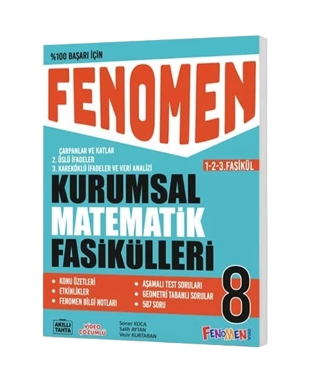 FENOMEN 8 KURUMSAL MATEMATİK FASİKÜLLERİ (1-2-3. FASİKÜL)